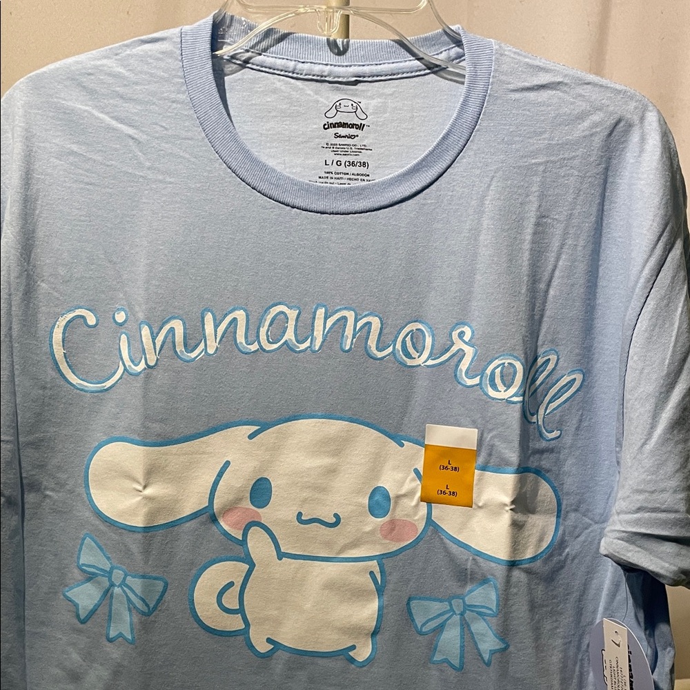 NEW Sanrio Cinnamoroll Light Blue Tee